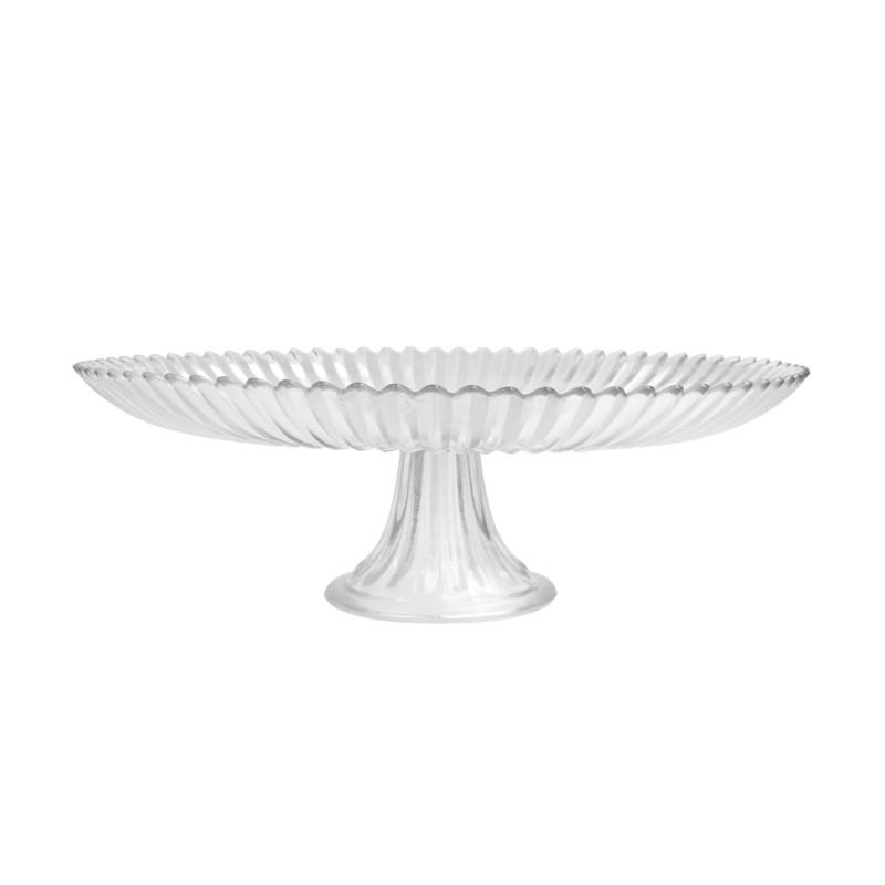 Rental store for 13  Archie Clear Large Cake Stand in Richmond VA
